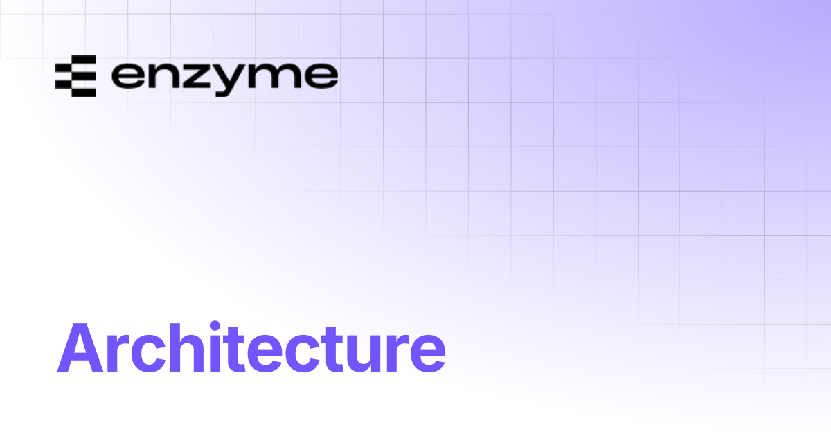 Architecture | User Documentation | Enzyme Documentation